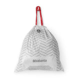 Brabantia perfectfit afvalzak met trekbandsluiting - 20 25 l - code j - 20 stuks - afbeelding 2