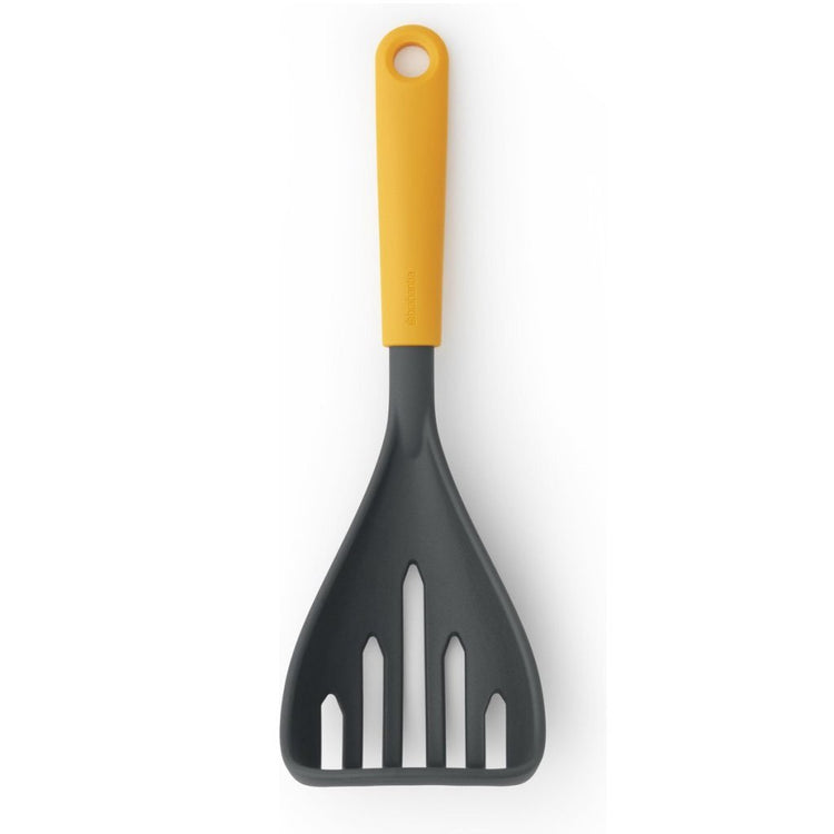 Brabantia tasty+ aardappelstamper + lepel geel zwart