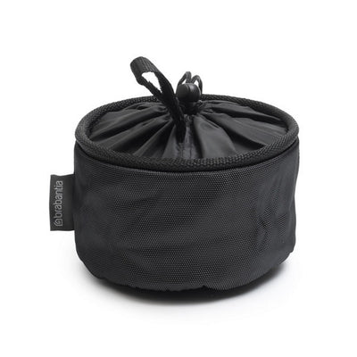 Brabantia wasknijpertasje - compact - 18 x 16 cm - black