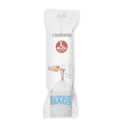 Brabantia perfectfit afvalzakken l 40-45l 10 stuks