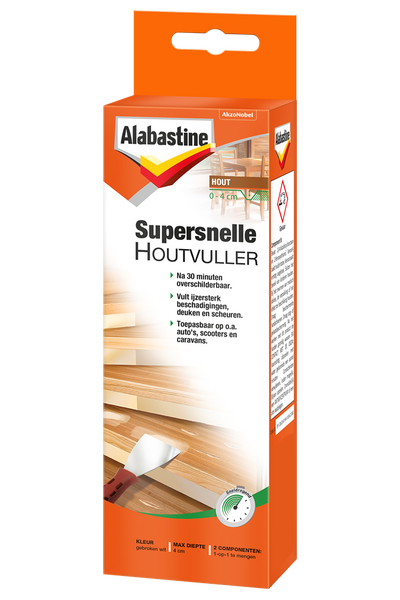 Alabastine supersnelle houtvuller set | 150g - 5944057