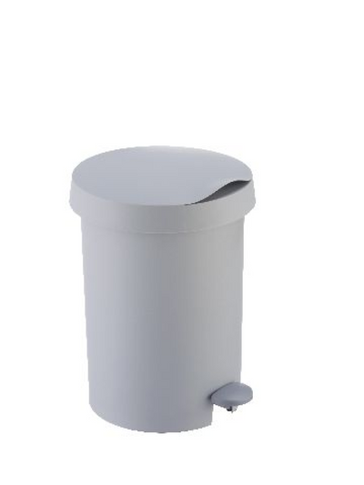 Sunware zodiac pedaalemmer 5 lliter grijs diameter 20,5x28,5cm