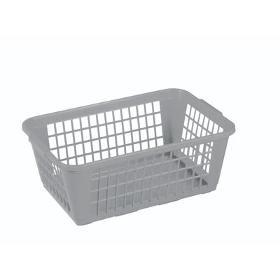 Sunware basic opbergmandje 30x20x12cm grijs 4 liter