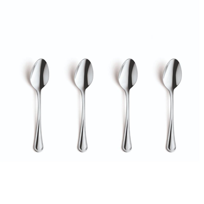 Amefa koffielepels fleur 4 stuks