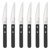 Amefa pizza steak messenset 6-delig zwart - afbeelding 2