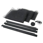 Guard'n care guard #039;n care horgordijn voor deur 95x220 cm zwart - afbeelding 2