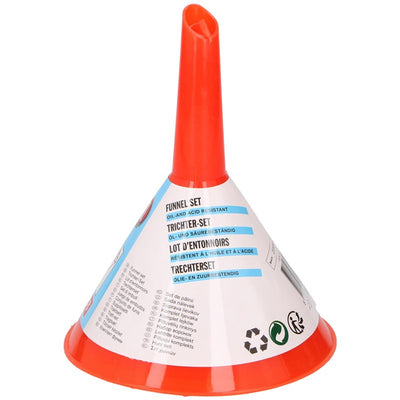 Lifetime cooking trechterset 4-delig 12 9,5 7 5cm