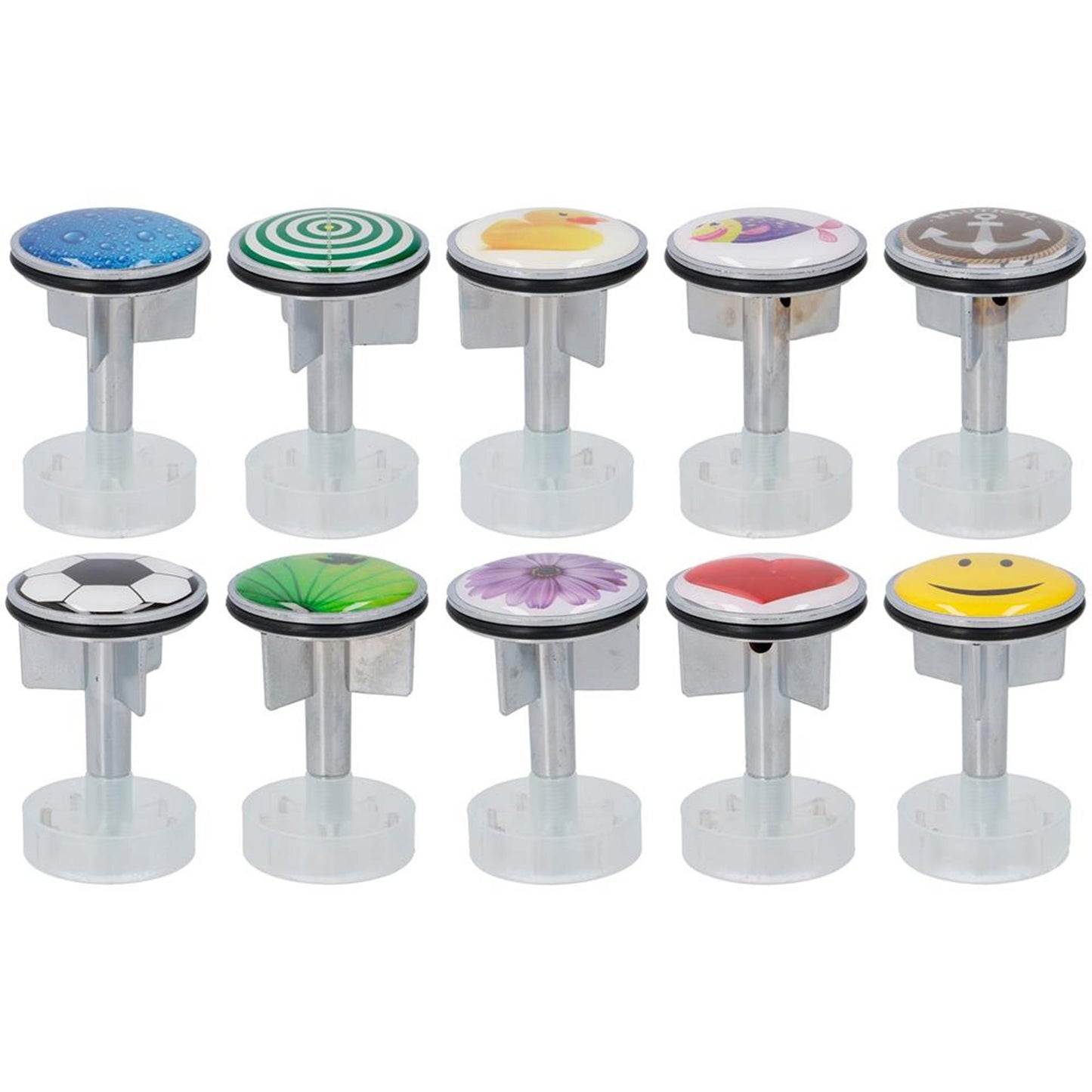 Lifetime clean gootsteenstop ø4x6cm