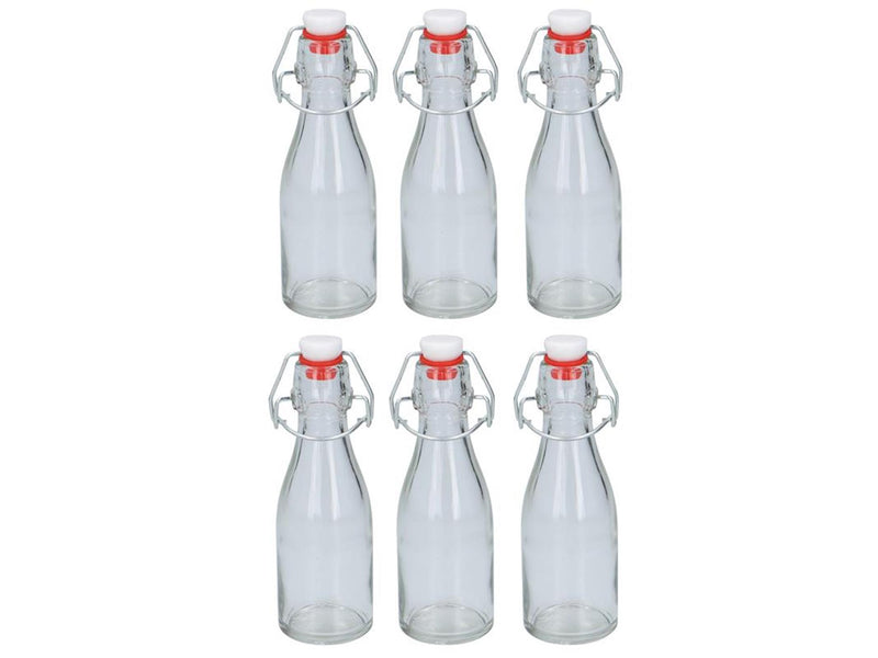Lifetime cooking beugelfles pak a 6 stuks 150ml ø5x17,5cm