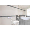Vivamore handgreep met zuignappen 33x12.5x7.5 cm wit