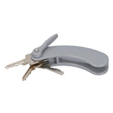 Vivamore sleuteldraaier 12.5x3.5x3.3 cm grijs - afbeelding 1
