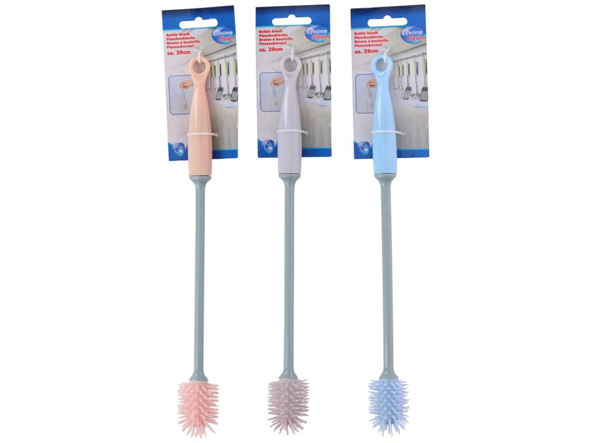 Lifetime clean flessenborstel, 29cm