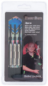 Eddy toys masterdarts dartset 24gr met etui - afbeelding 2