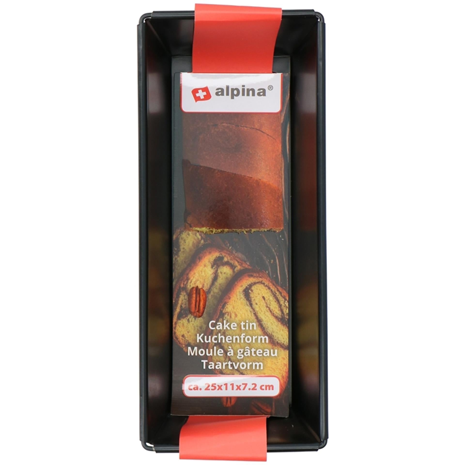 Alpina cakevorm 25x11x7,2cm