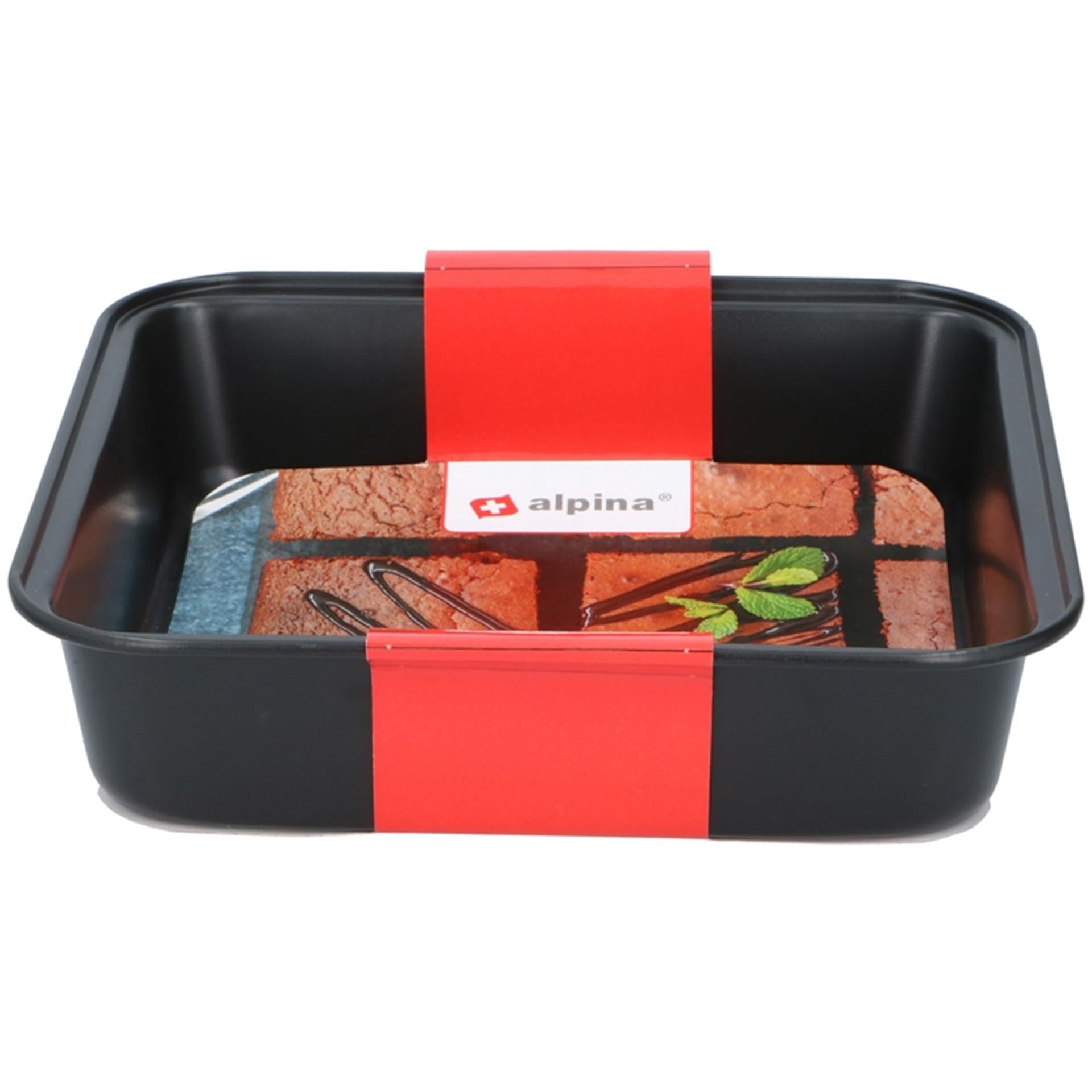 Alpina bakvorm vierkant 23x22x5cm