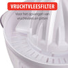 Alpina citruspers 0,7 liter 2 perskegels 2 draairichtingen 25 watt wit
