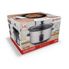 Alpina Slowcooker 3.5L 240W RVS Zwart