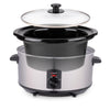 Alpina Slowcooker 3.5L 240W RVS Zwart