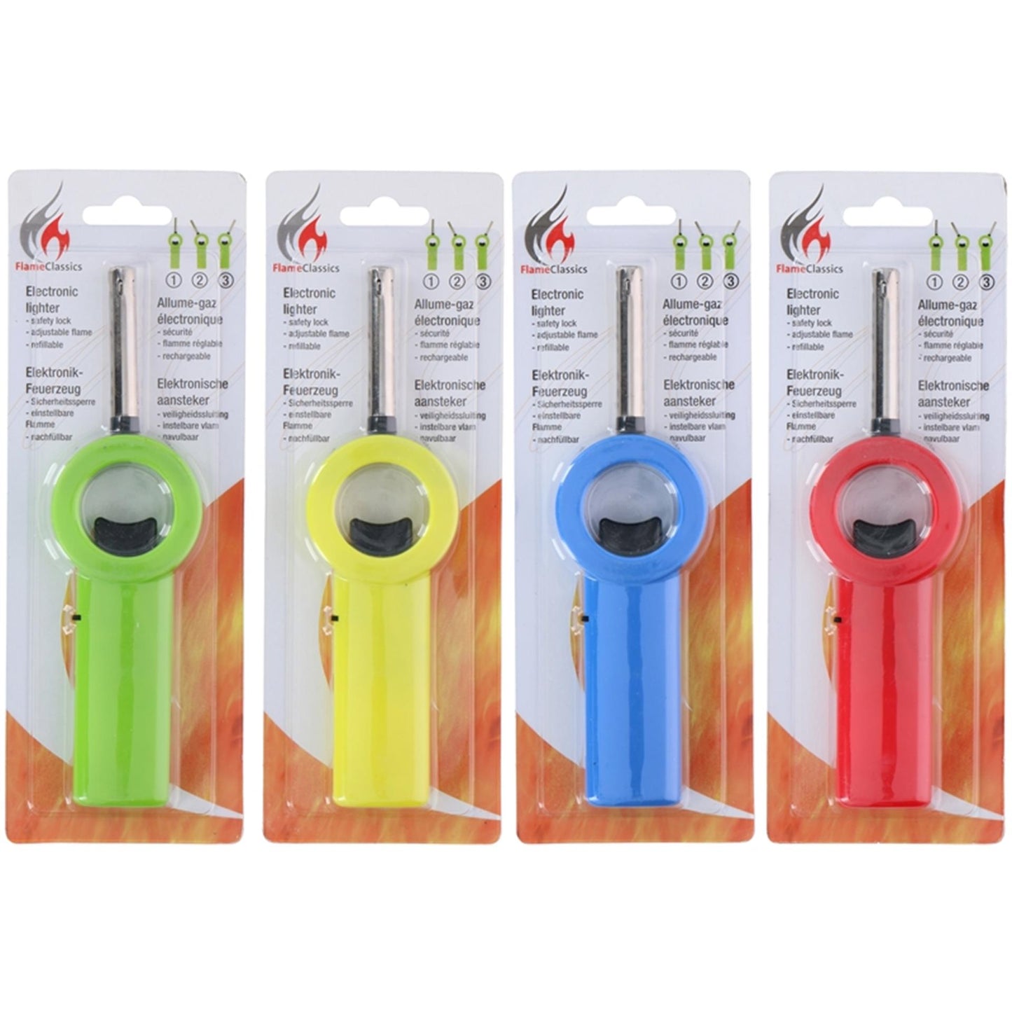 Flame classics gasaansteker mini 18x4,9x1,7cm