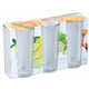 Alpina drinkglas 270ml ø6,5x13,5cm set a 3 stuks