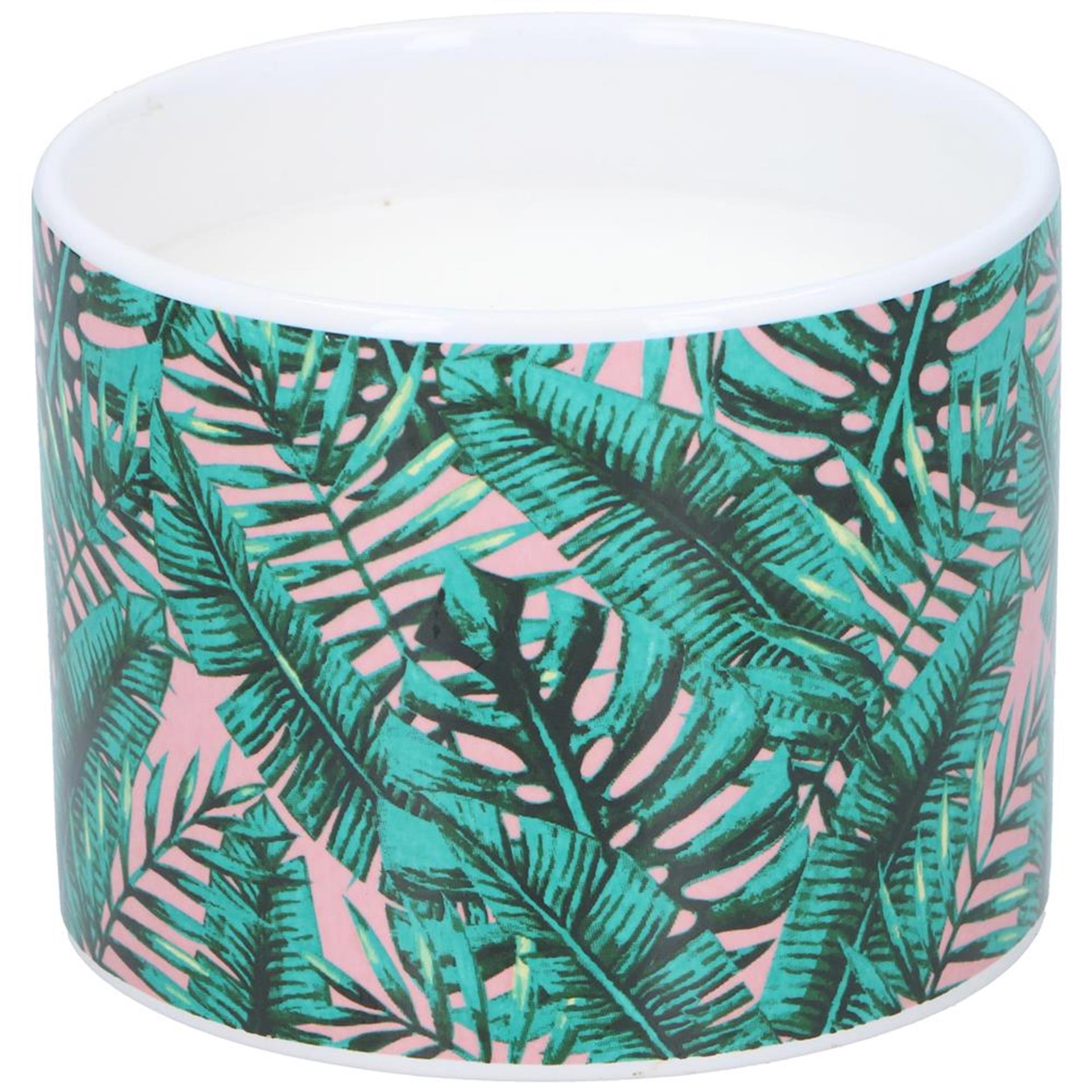 Lifetime garden citronella kaars in pot ø10x8cm
