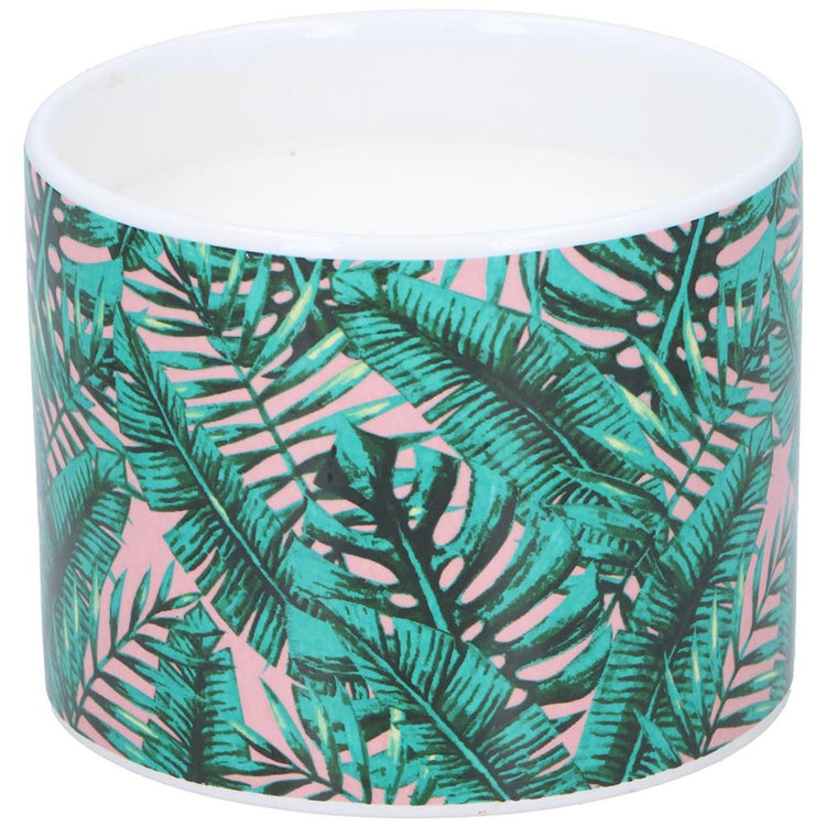 Lifetime garden citronella kaars in pot ø10x8cm