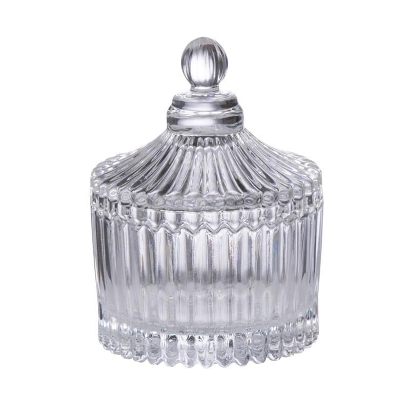 Alpina pot met deksel glas ø6,8x8,5cm
