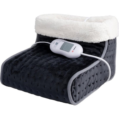 Alpina elektrische voetenwarmer 30x30x23 cm grijs wit