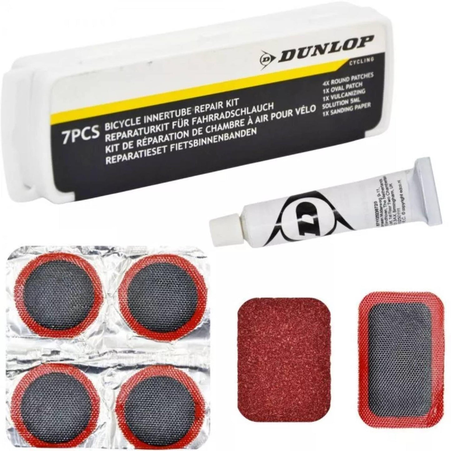 Dunlop fietsband patchdoos, 7st.
