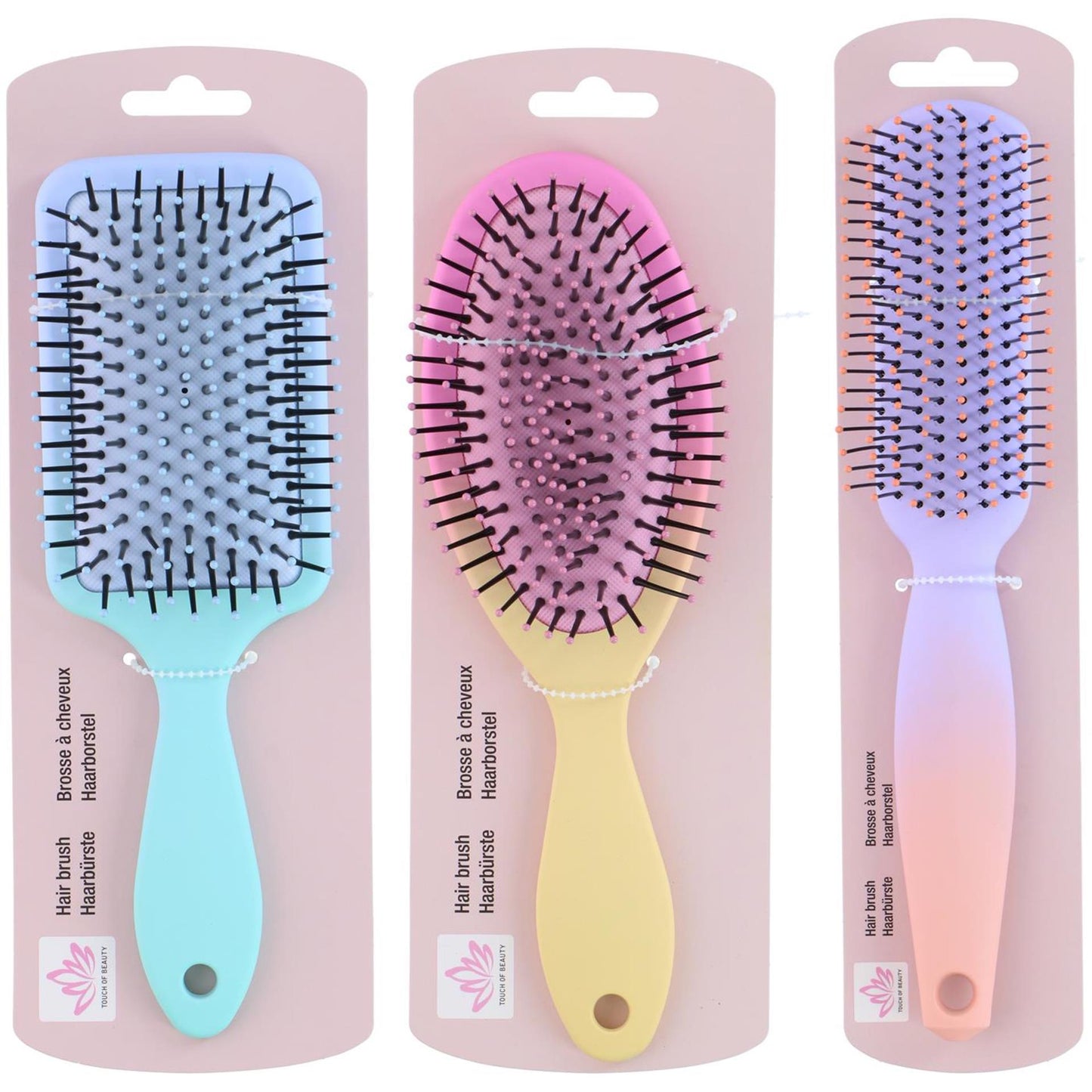 Touch of beauty haarborstel