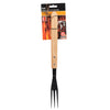 Bbq collection luxe vleesvork 41 cm eiken rvs