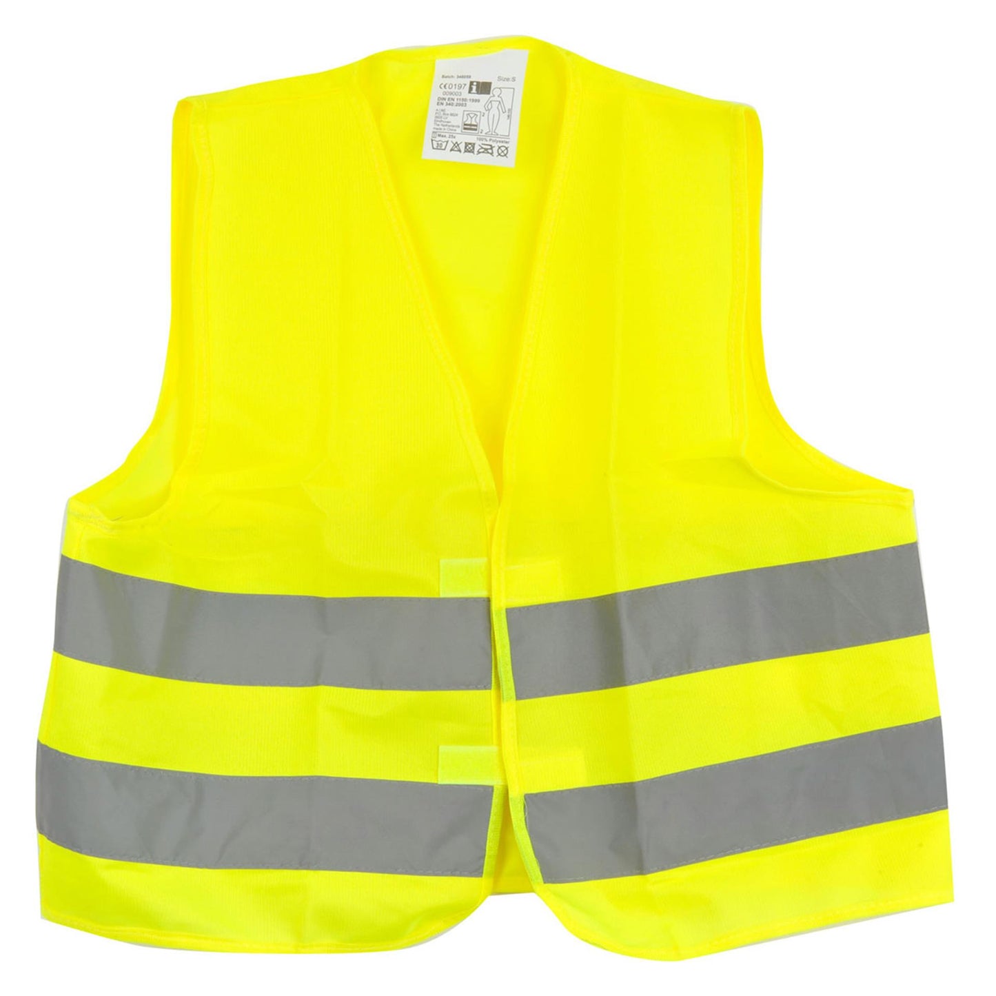 All ride veiligheidsvest kinderen 3-12 jaar geel