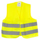All ride veiligheidsvest kinderen 3-12 jaar geel