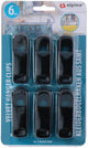 Alpina knijpers voor kleerhangers 6 stuks op kaart 5,5x2x2,5cm