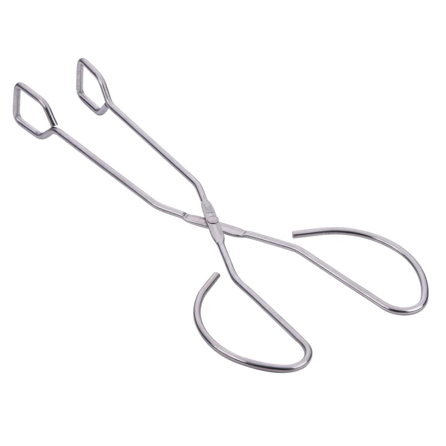 Bbq barbecuetang metaal 27cm