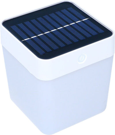 Grundig solar lamp tuinverlichting op zonne energie wit oranje blauw groen licht tot 8 uur licht