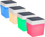 Grundig solar lamp tuinverlichting op zonne energie wit oranje blauw groen licht tot 8 uur licht - afbeelding 2