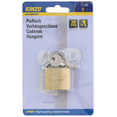 Kinzo hangslot 30mm