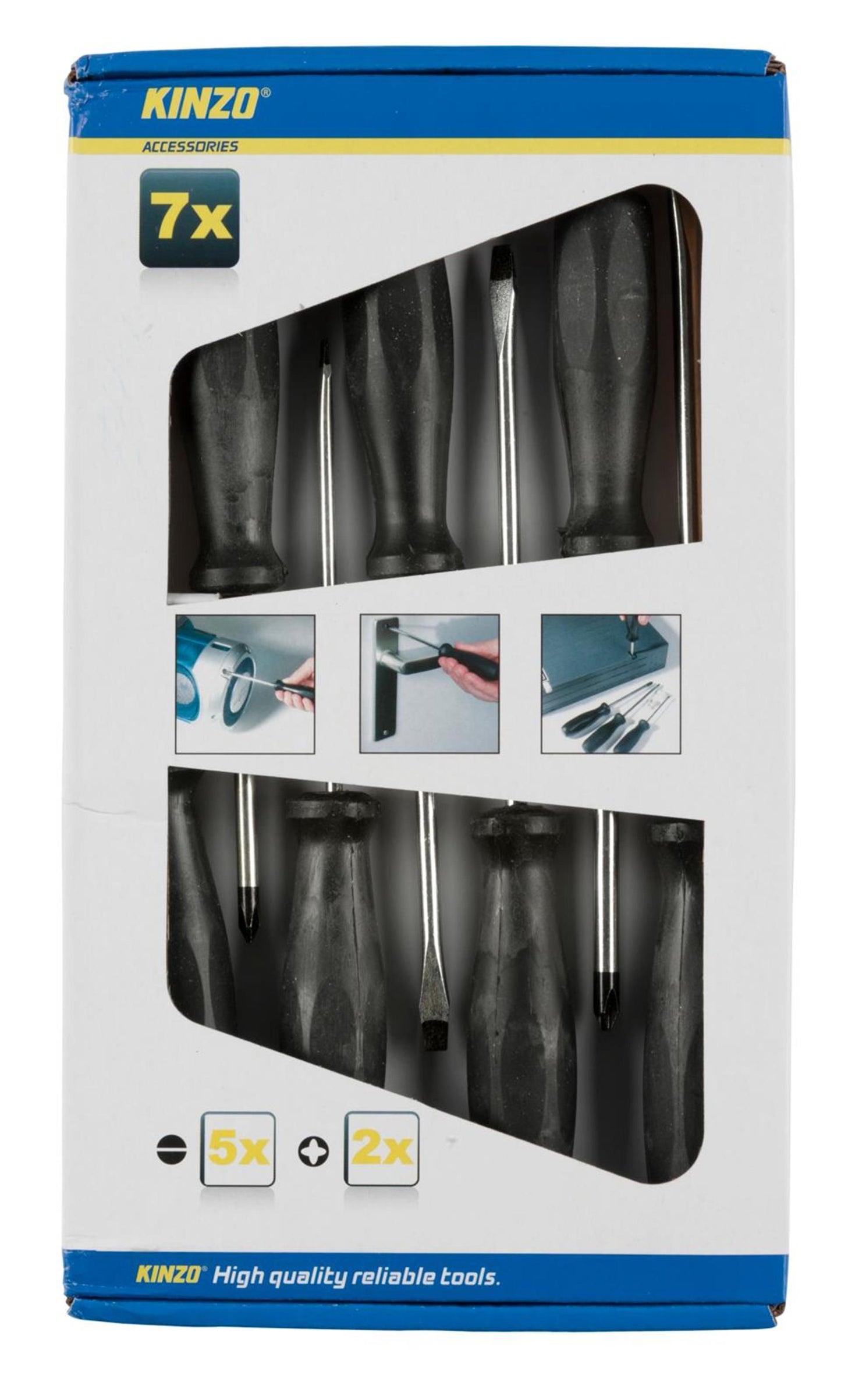 Kinzo schroevendraaierset 7-delig