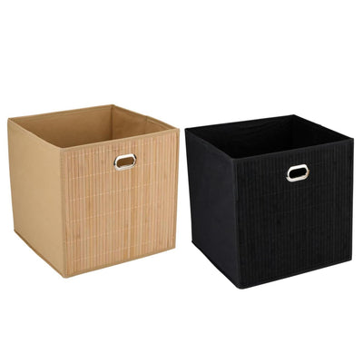 Alpina voorrraaddoos bamboe 31x31x31cm