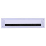 Kinzo brievenbusafdekking wit 34x8x1,5cm - afbeelding 1