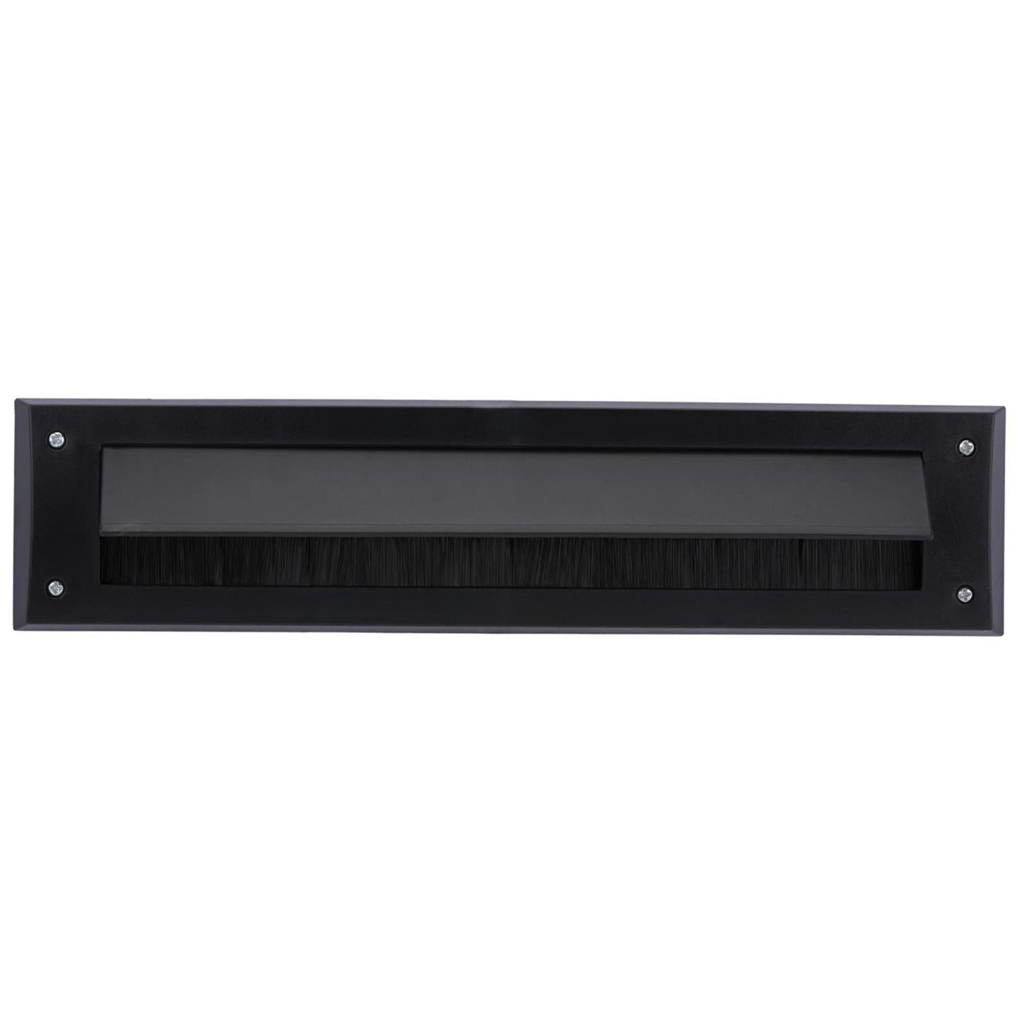Kinzo brievenbusafdekking zwart 34x8x1,5cm