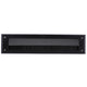 Kinzo brievenbusafdekking zwart 34x8x1,5cm