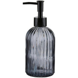 Touch of beauty zeeppomp glas gestreept ø7,5xh19cm - afbeelding 2