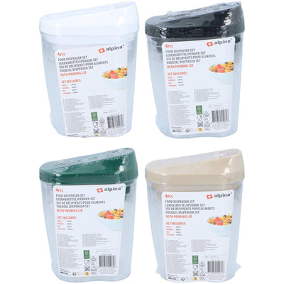 Alpina strooibus set 4-delig 1,25 0,85 0,6 0,45l