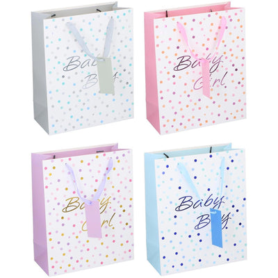 Geschenktas baby 32x26x12cm