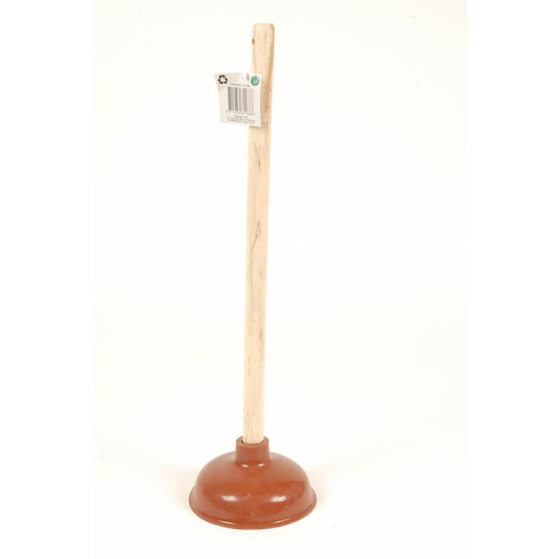 Lifetime clean rubberen ontstopper met houten steel