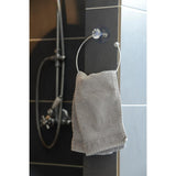 Basic handdoekhouder met zuignap 15.8x4 cm assorti - afbeelding 2