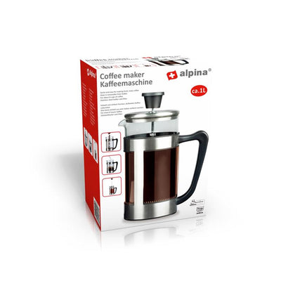Alpina cafetière 1l 10x21,5cm s