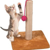 Maxxpro pet toys krabpaal met balletje hout 30 x 35 cm